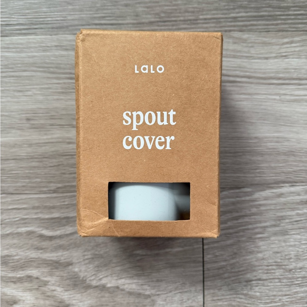 NIB LALO Spout Cover in Light Gray